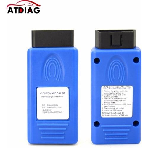 High quality NTG5S1 NTG5ES2 NTG5 S1 CarPlay For Apple CarPlay And Androidauto Auto Activation Tool For Mercedes NTG5.1 via OBD2