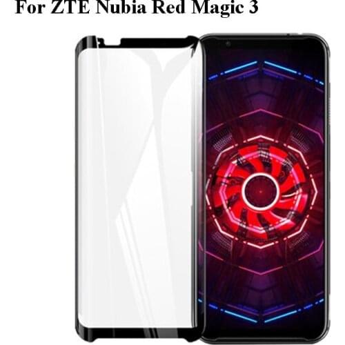 1pc 9H Full body Screen Protector For ZTE Nubia Red Magic 3 Full Cover Protective Film RedMagic 3 Tempered Glass 6.65'' NX629J