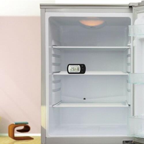 1pc Refrigerator Thermometer Electronic Big Digital LCD Screen Accurate Freezer Anti-humidity -20°C~50°C Thermometer