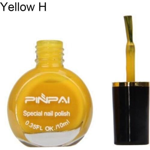 10ml Stamp Printing Nail Polish Painted Nail Art Manicure Varnish DIY Makeup Nail Polish Tool