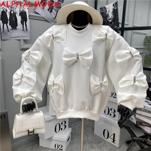 Женские длинные толстовки ALPHALMODA China At AliExpress