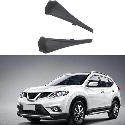 Car Front Windshield Wiper Arm Cowl Side Trim Cover Water Deflector Plate for Nissan X-Trail Xtrail T32 Rogue 2014
