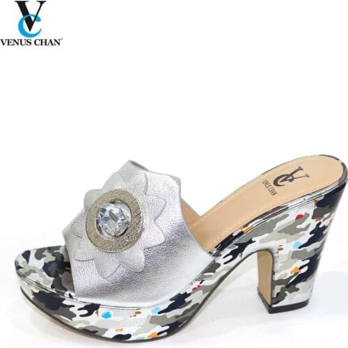 Women Sandals Elegant Nigerian Woman Pumps Shoe for Party High Quality Sweet Style for Royal Wedding Party Slingbacks Sandals
