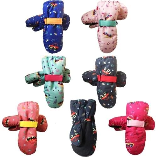 Kids Child Ski Gloves Winter Snow Snowboard Windproof Waterproof Thicken Mitten