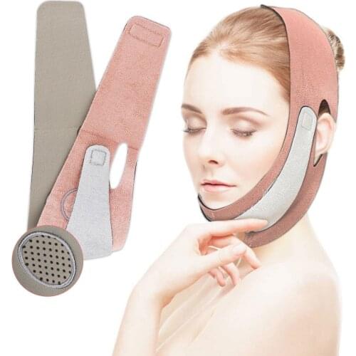 Graphene Face Slimmer Double Chin Reducer Beauty Facial Lifting Belt Slim V-Line Lift Up Bandages Mask Face Care Dropshipping