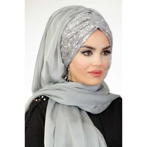 Good sewing stitch quality quality premium heavy chiffon hijab scarf malaysia women scarf long shawls muslim