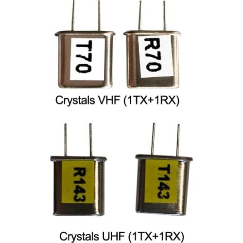 Crystal Wireless radio industrial remote control UHF VHF TX RX
