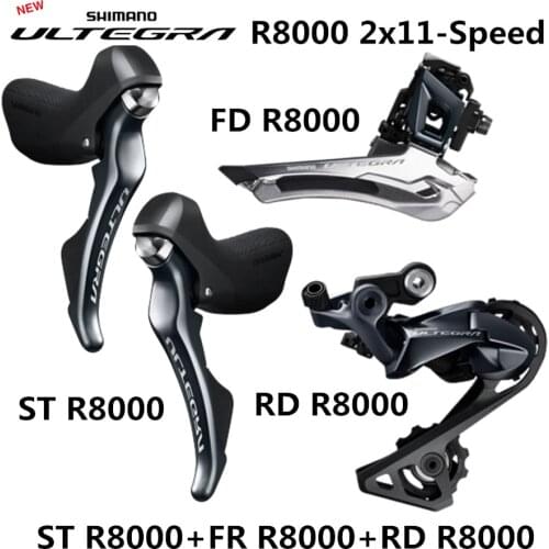 SHIMANO R8000 Groupset ULTEGRA R8000 Derailleurs ROAD Bicycle ST+FD+RD Front Derailleur REAR DERAILLEUR Shifter LEVER