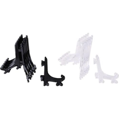 Portable Display Stand Plastic Foldable Easels Plate Photo Book Pedestal Holder