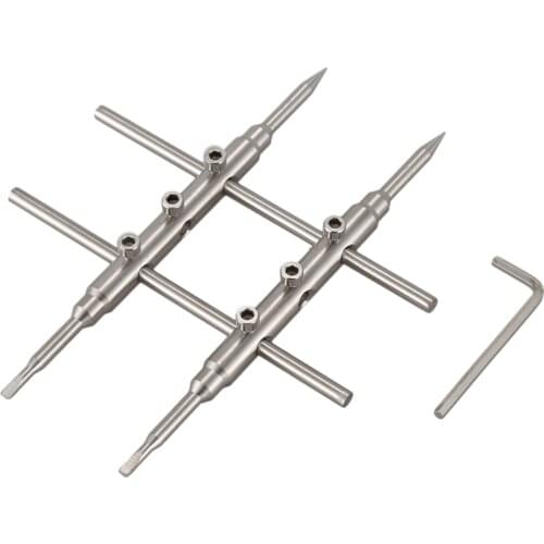 Professional Curved Tips DSLR Camera Lens Spanner Wrench Repairing Opening Tool Stainless Steel for Most DSLR Cameras