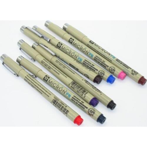 SAKURA PIGMA MICRON PN Pens 8 Colors Japan