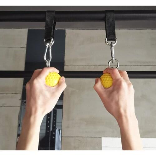 Hand Grip Strength Trainer Non-Slip Pull Up Ball Climbing Power Grip Strength Hand Exerciser Fitness Bouldering Hold Workout