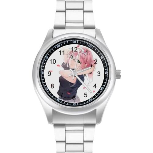 Zero Two Quartz Watch Sport Unisex Wrist Watch Stainless Design Analog Female Wristwatch