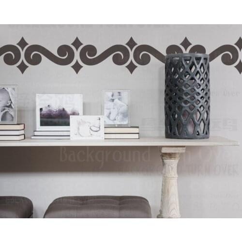 50cm 70cm Stencil For Wall Large Paint On The Decor Painting Niche Template Furniture Home Niches Listello Vintage Retro S127
