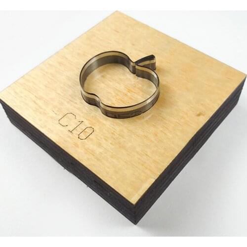 Customize leather craft template cutter cup mat coaster die cutting knife mould leather hole punches tool