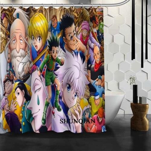 Nice Yu Yu Hakusho Shower Curtain Funny Curtain For Bathroom Waterproof Polyester Fabric Eco-Friendly 2020 Bath Curtain Gift