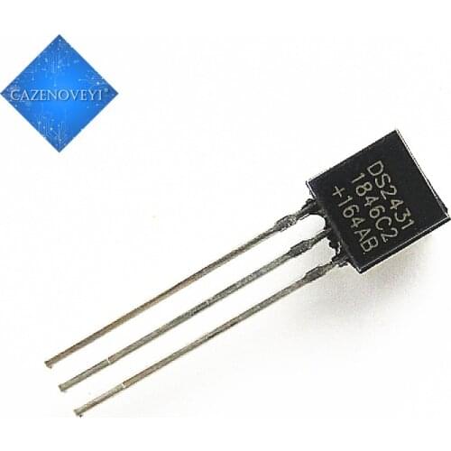 5pcs/lot DS2431+ DS2431 TO-92 In Stock