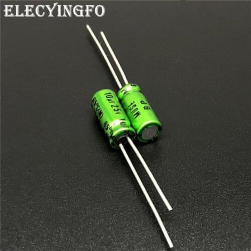 10Pcs/50Pcs 10uF 25V NICHICON Muse BP 5x11mm 25V10uF Top Grade Bipolar Audio Capacitor