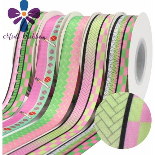 20mm Japan Cartoon Printed Keychain Neckband Key Lanyard ID Pass Card Gym Mobile Phone USB Badge Holder 50Yards Lanyard Ribbon