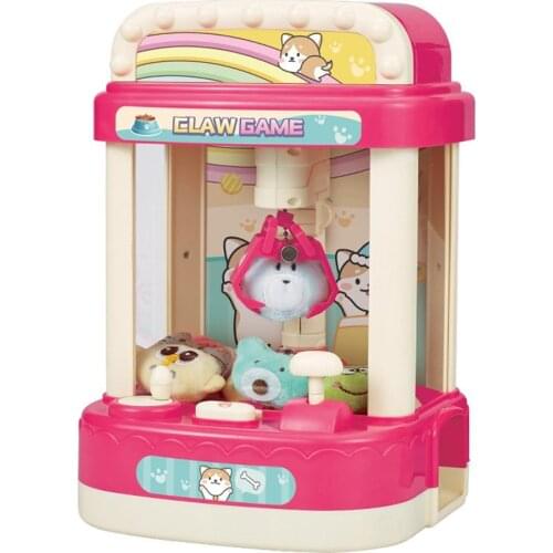 Kids Arcade Console Mini Claw Machine Game With Joystick Toys Vending Machine Candy Grabber Plush Dolls Gifts For Children