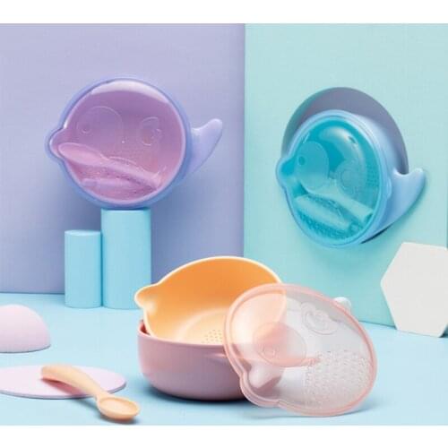 Baby Dishes Food Grinding Bowl Childrens Tableware Baby Food Supplement Feeding Set Tableware For Home Plates For Babies