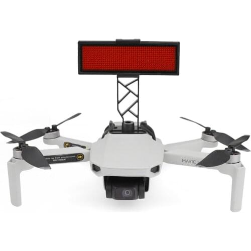 Editable LED Display Screen For DJI Mavic Mini RC Drone Accessories Lightweight Display Board DIY Advertising Lights for dji