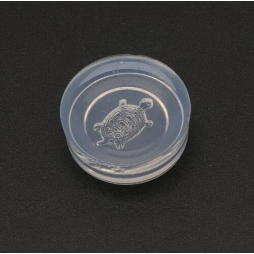 Cute Mini Size Money Turtle Pendant Molds Slilcone UV Resin Molds Jewelry Tools