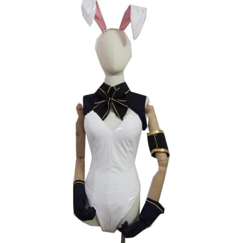 Hot Anime VTuber Hololive Shirogane Noel Cosplay Costume Cute Bunny Girl Uniforms Activity Party Role Play Clothing Custom-Make