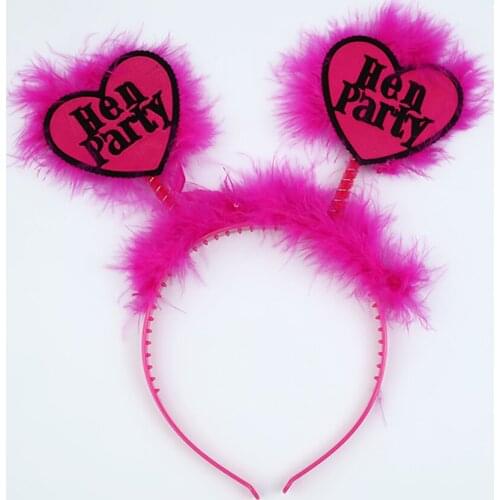 Hen Party Headband Bride To Be Pink letter Headband Girls Gifts Bachelorette Party DIY Decorations Mariage Wedding Accessories