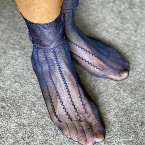 Luxurious Man Socks Classic Vintage Gentleman Socks Dressing Neat Adorable Sex Mature Attraction Royal Celebrity Dress Suit Sock