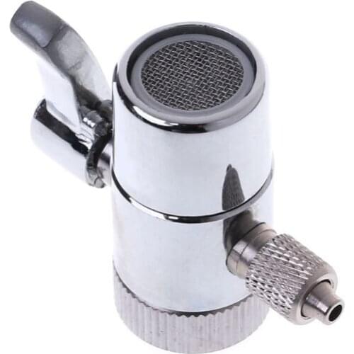 Water Filter Faucet Diverter Valve Ro System 1/4\" 2.5/8\" 3/8\" Tube Connector