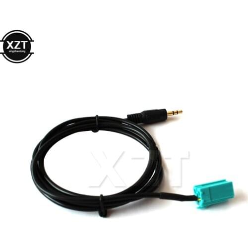 High Quality Music Audio Cable Connector 3.5mm AUX CD Stereo Audio Line Input Cable For Renault Car Accessory