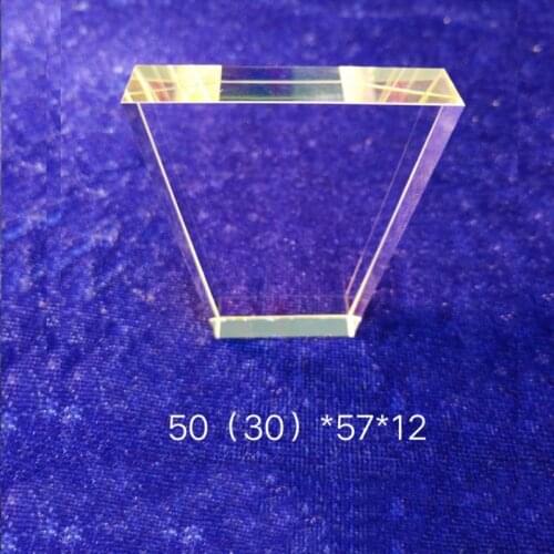 50(30)*57*12 MM E-light hair removal, skin rejuvenation light guide crystal fast cooling and transmission for sale