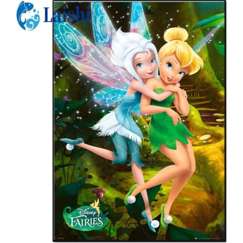 5D DIY Butterfly Fairy Elf Diamond Painting Rhinestone Embroidery Cross Stitch Kit Mosaic Cartoons Diamond Art Home Decoration