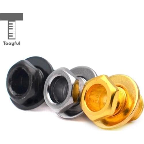 Tooyful 6 Sets Enclosed Guitar Mounting Bushing Washers for Guitar Parts
