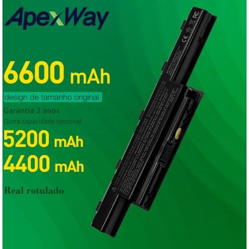 6600Mah 6 Cell Battery for Acer eMachines D440 D528 E640 E642 E644 E650 E730 E730G E732 E732G E732Z E732ZG G640 G730 G730G