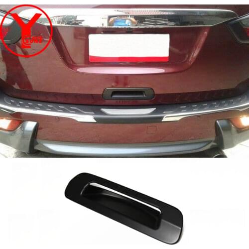 2013-2019 tail gate cover For ISUZU MU-X mux 2014 2015 2016 2017 2018 ABS Black car parts for isuzu mux accessories truck YCSUNZ