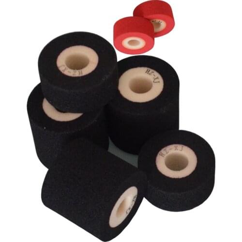 Black Diameter 36mm Height 32mm thermal transfer printer hot dry roller