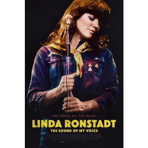 D1058 Linda Ronstadt The Sound of My Voice Movie Silk Fabric Poster Art Decor Indoor Painting Gift