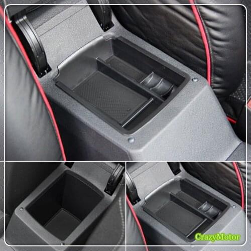 For VW Volkswagen Golf 7 MK7 2013-2018 / Golf 7 Sportsvan 2017 2018 Car Armrest Storage Box Glove Box Container Tray case