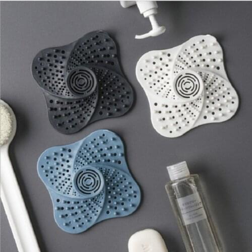 Bathroom Hair Filter Drain Hair Catcher Bathroom Hair Stopper Plug Sink Strainer Filter Bathroom Shower Accessories Wholesale