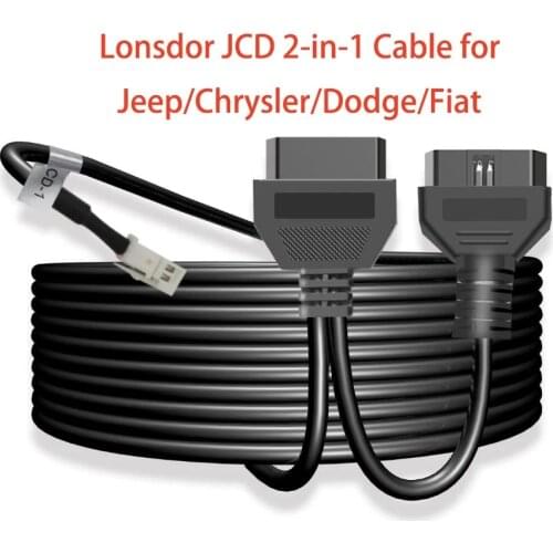JCD 2-in-1 Multifunctional Programming Cable Work With K518ISE Powerful And Free Shipping Obd Diagnostic Tool