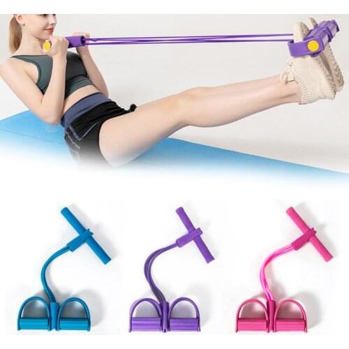 Multi-Function Tension Rope Ankle Exercise Fitness Equipment Pilate Pedal puller beautiful leg fitness Body Shaping