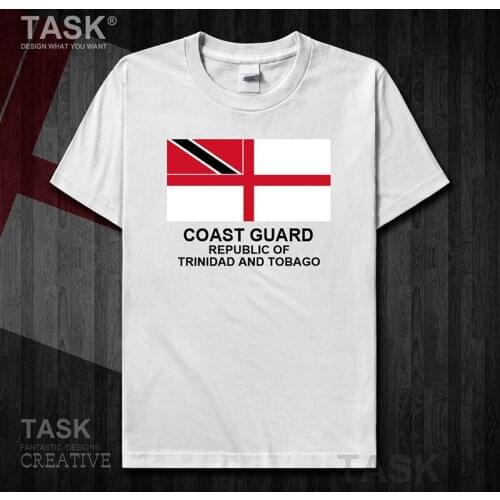 Navy Trinidad and Tobago TTO Trinidadian Military Tactical Army country Short sleeve new Tops t shirt mens Fashion summer 01