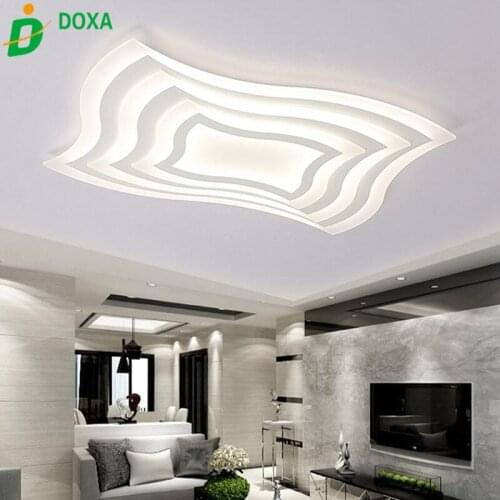 New Design Acrylic Modern Led Ceiling Lights For Living Study Room Bedroom lampe plafond avize Indoor Ceiling Lamp plafoniera