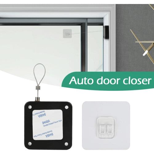 Punch-free Automatic Sensor Door Closer Automatically Close 1/2/4/8/10pcs Punch-free Automatic Sensor Door Closer Suitable