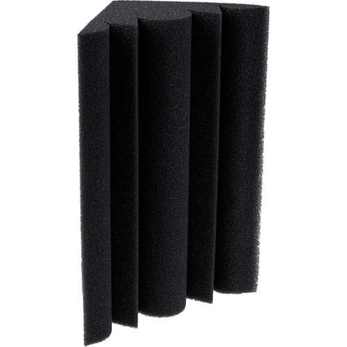 Soundproof Sponge Acoustic Foam For The Corner Of Room Studio Room Foam Wedge 12x12x24cm