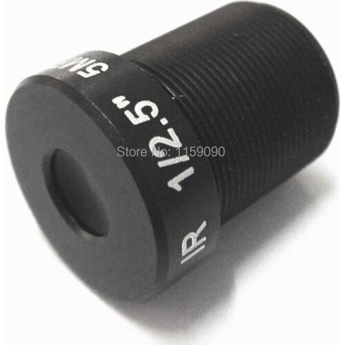 2PCS 6mm IR Board CCTV Lens HD 5MP Fixed Iris M12*0.5 for Security IP Camera