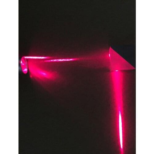 30pcs 3*3*5mm K9 Optical Glass Processing Right Angle Prism 90 Degree Total Reflection Inclined Plane Coated