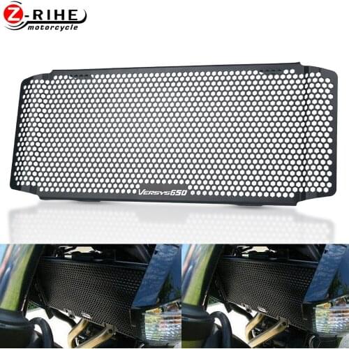 Motorcycle Accessories For Kawasaki Versys 650 2015-2018 2016 2017 Water Tank Network Radiator Guard Grille Protector Cover Part
